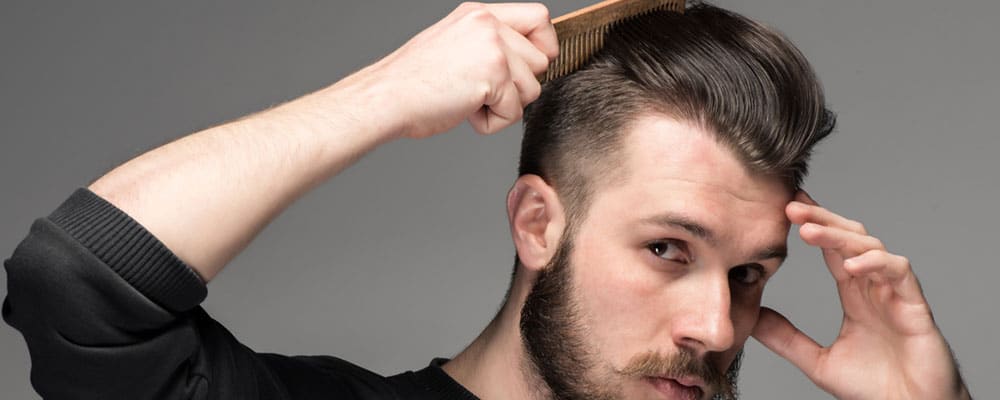 شانه زدن و کوتاه کردن بعد از کاشت مو